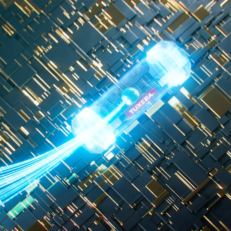 Still image from Tuxera Brand film.