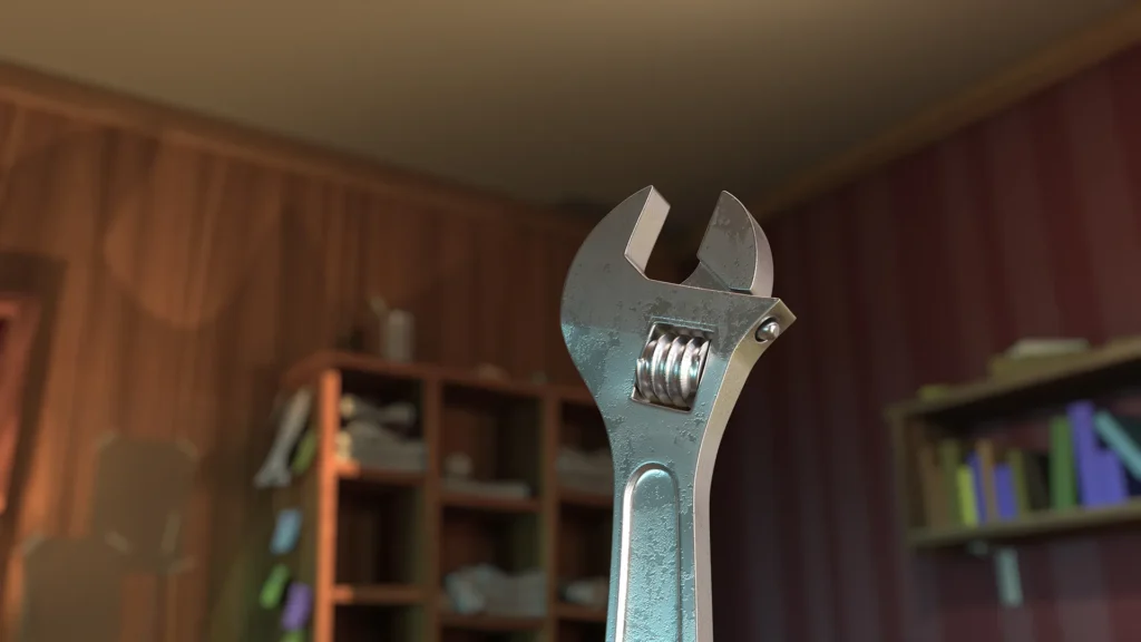 A screengrab image from the 3D character animation production we made for the game marketing animation project for Rovio Small Town Murders.