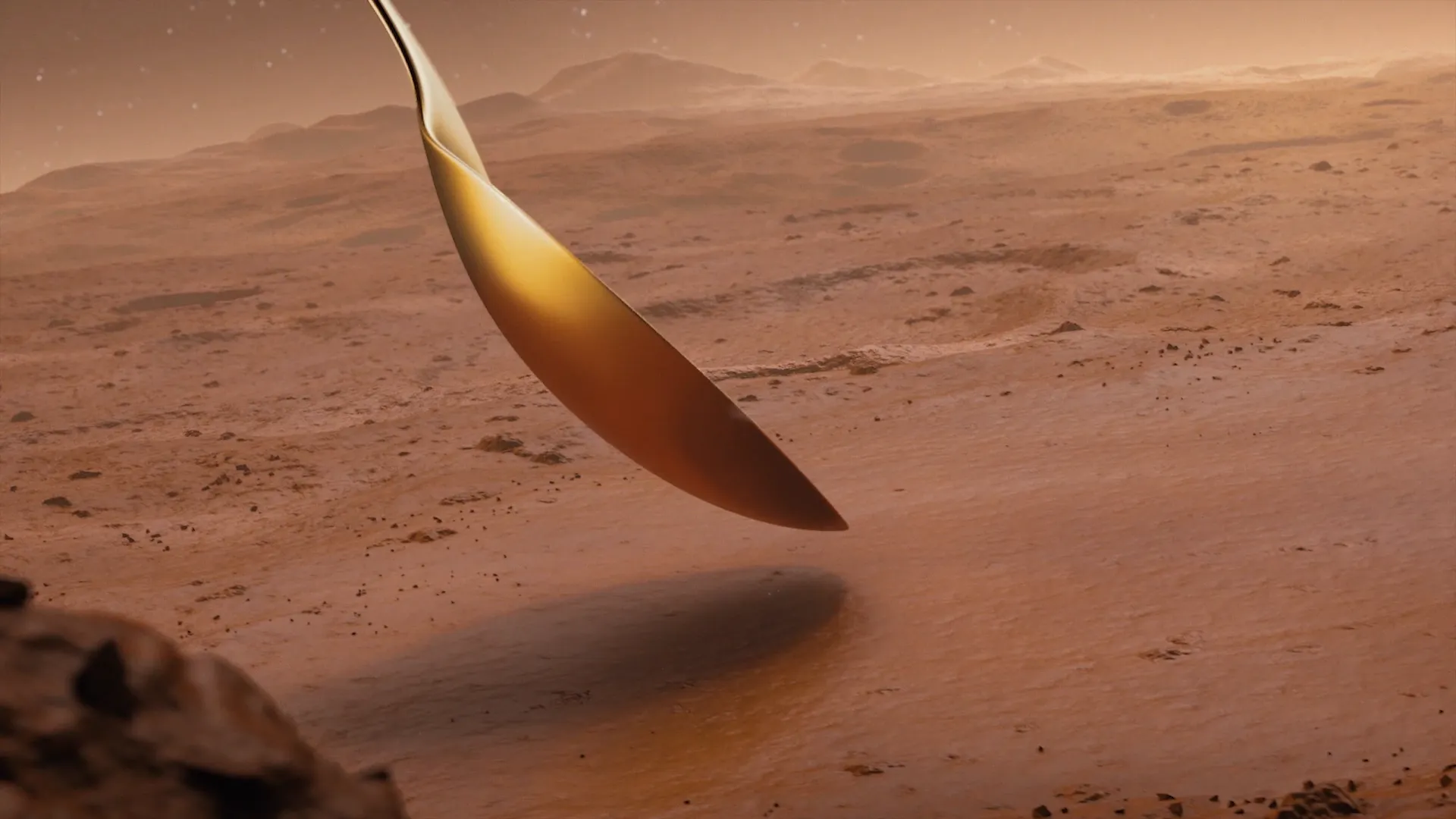 A still frame from film made for Valio Herkku.