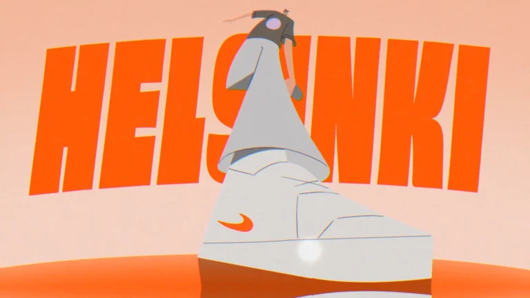 A still image from the animated sequence made for Redi Brand Film.