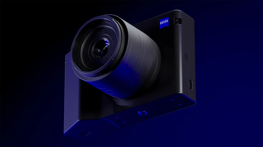 Look development image for the product animation made for Zeiss ZX1.