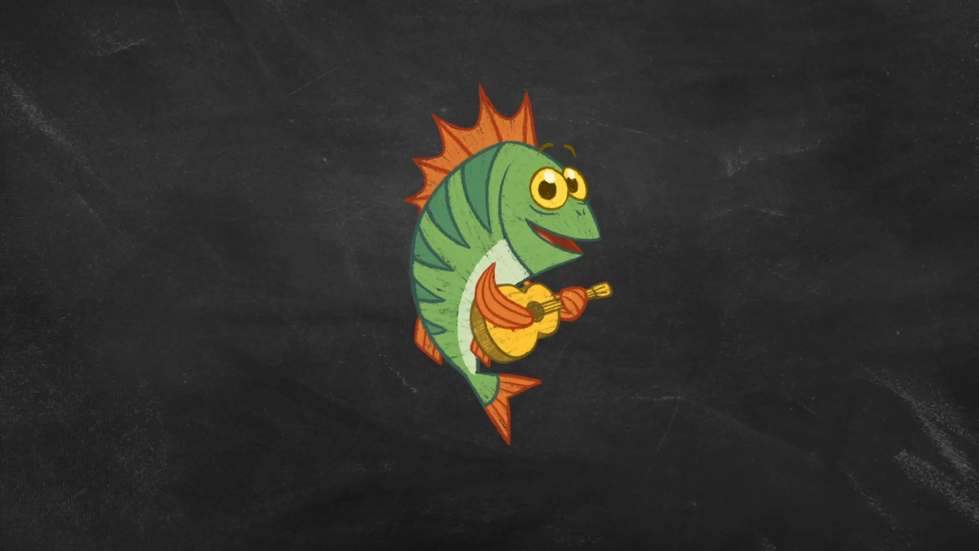 This is the original Perch, a 2D animated character for the K-Citymarket Kalakaverit ad campaign.