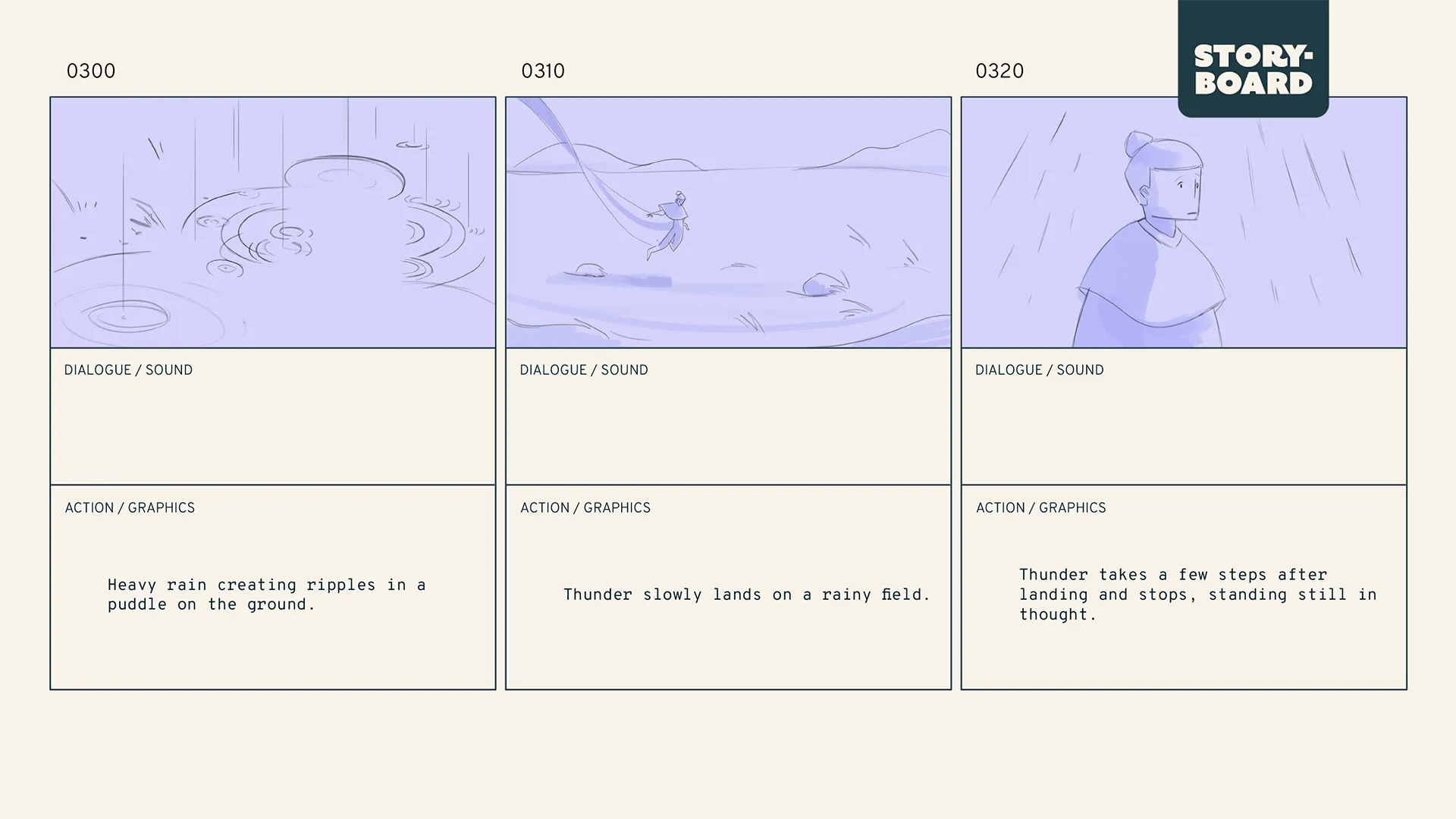 A storyboard frame from the OnePlus Nord CE3 5G Animation production we made for OnePlus.