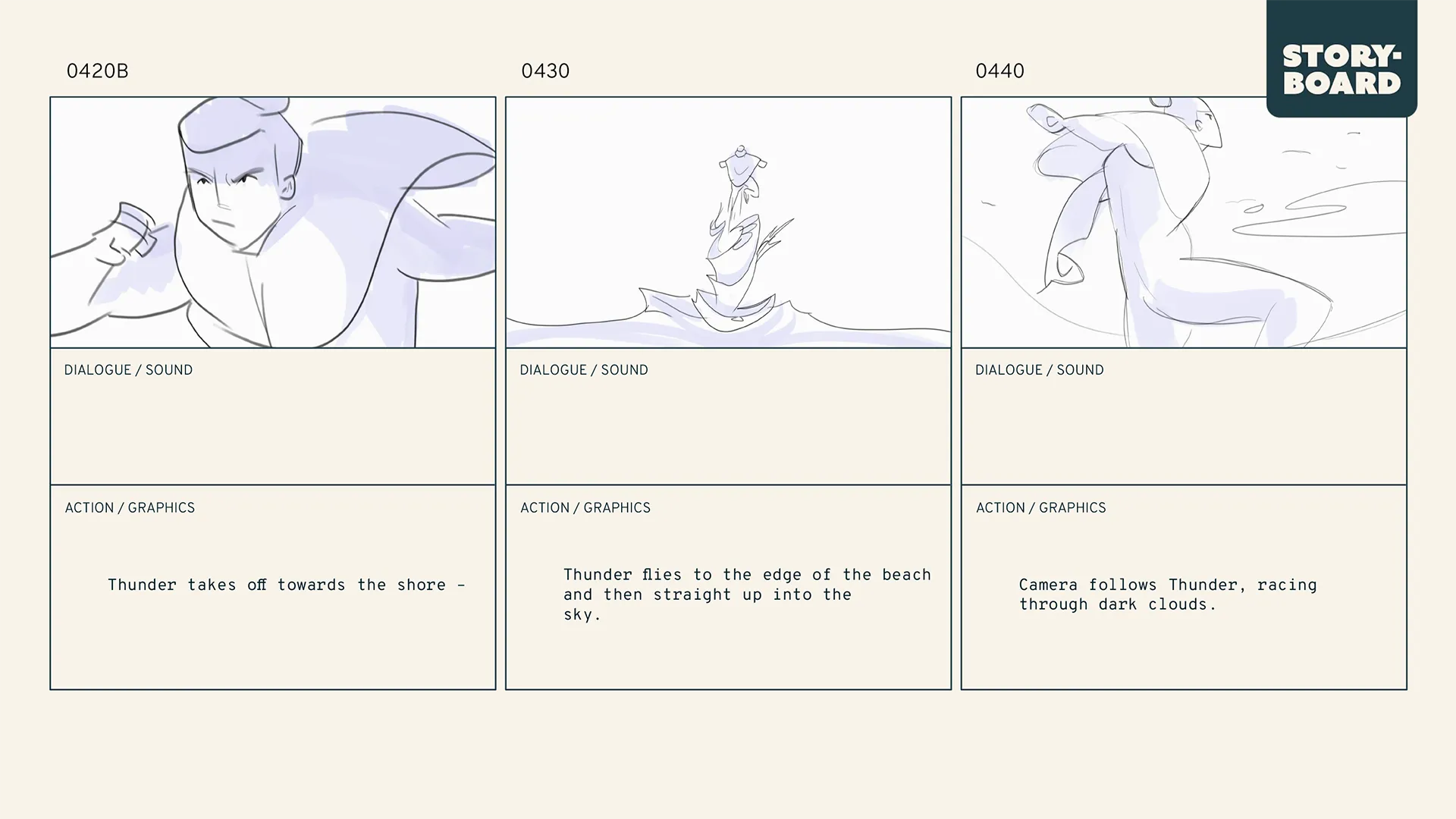 A storyboard frame from the OnePlus Nord CE3 5G AI Animation production we made for OnePlus.