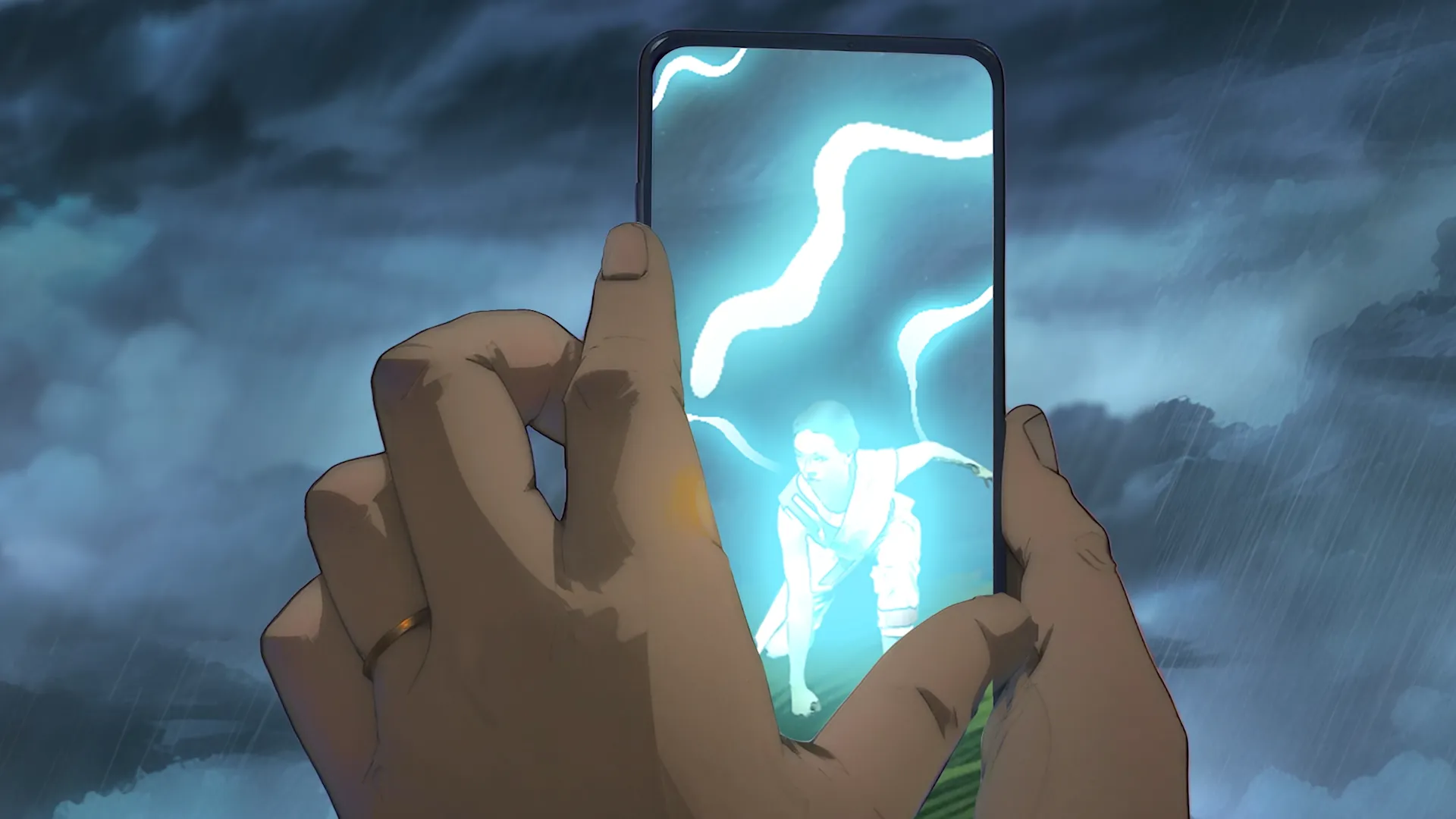 A styleframe image of the AI Animation production we made for OnePlus Nord CE3 5G.