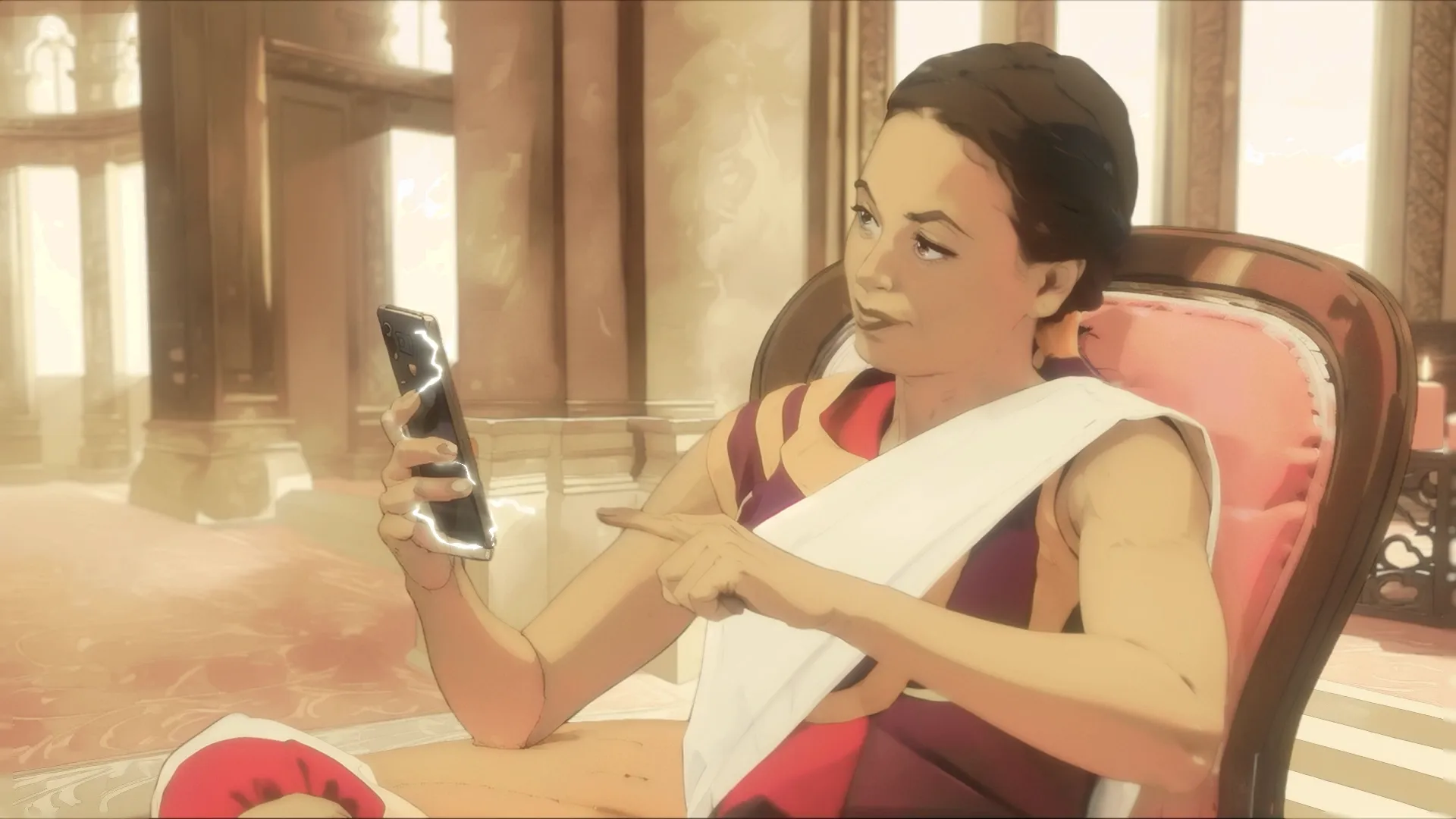 A styleframe image of the AI Animation production we made for OnePlus Nord CE3 5G.