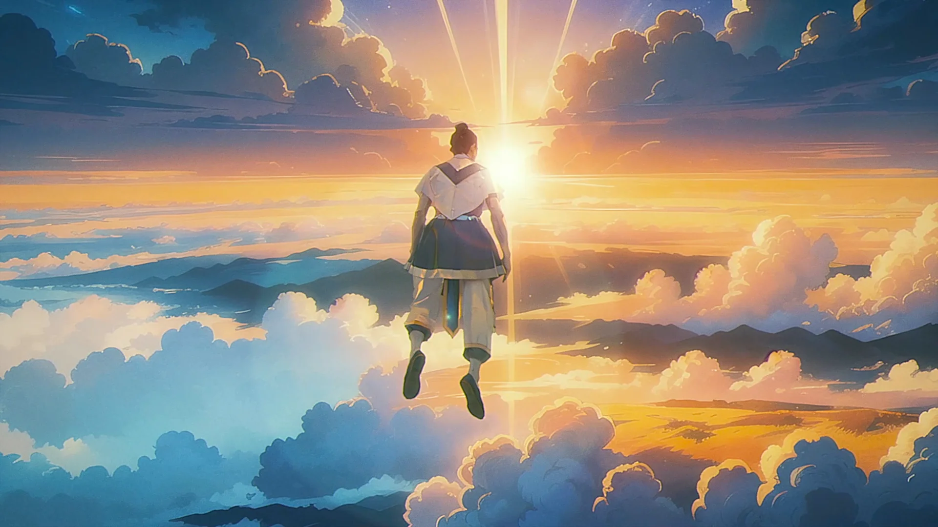 A still image from the OnePlus Nord CE3 AI Animation, made using AI assisted production methods.