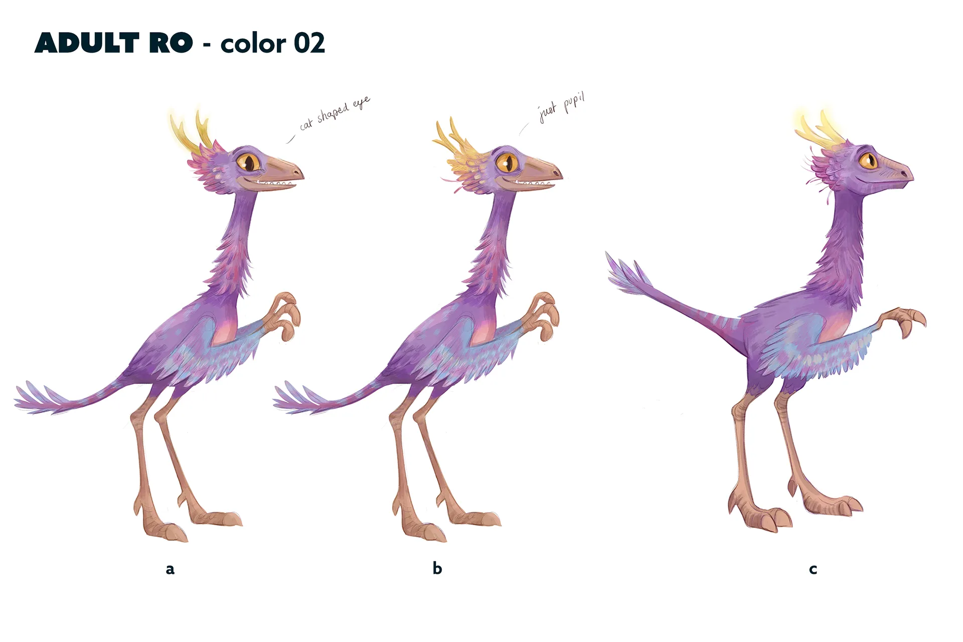 Character design material for the animated feature Ro. The case study is about character design for feature animation.