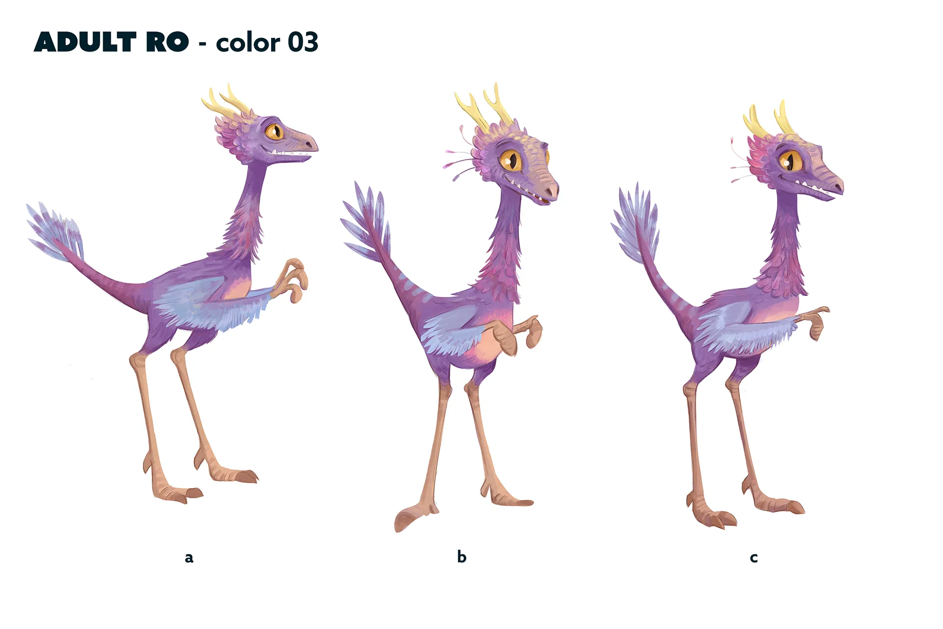 Character design material for the animated feature Ro. The case study is about character design for feature animation.