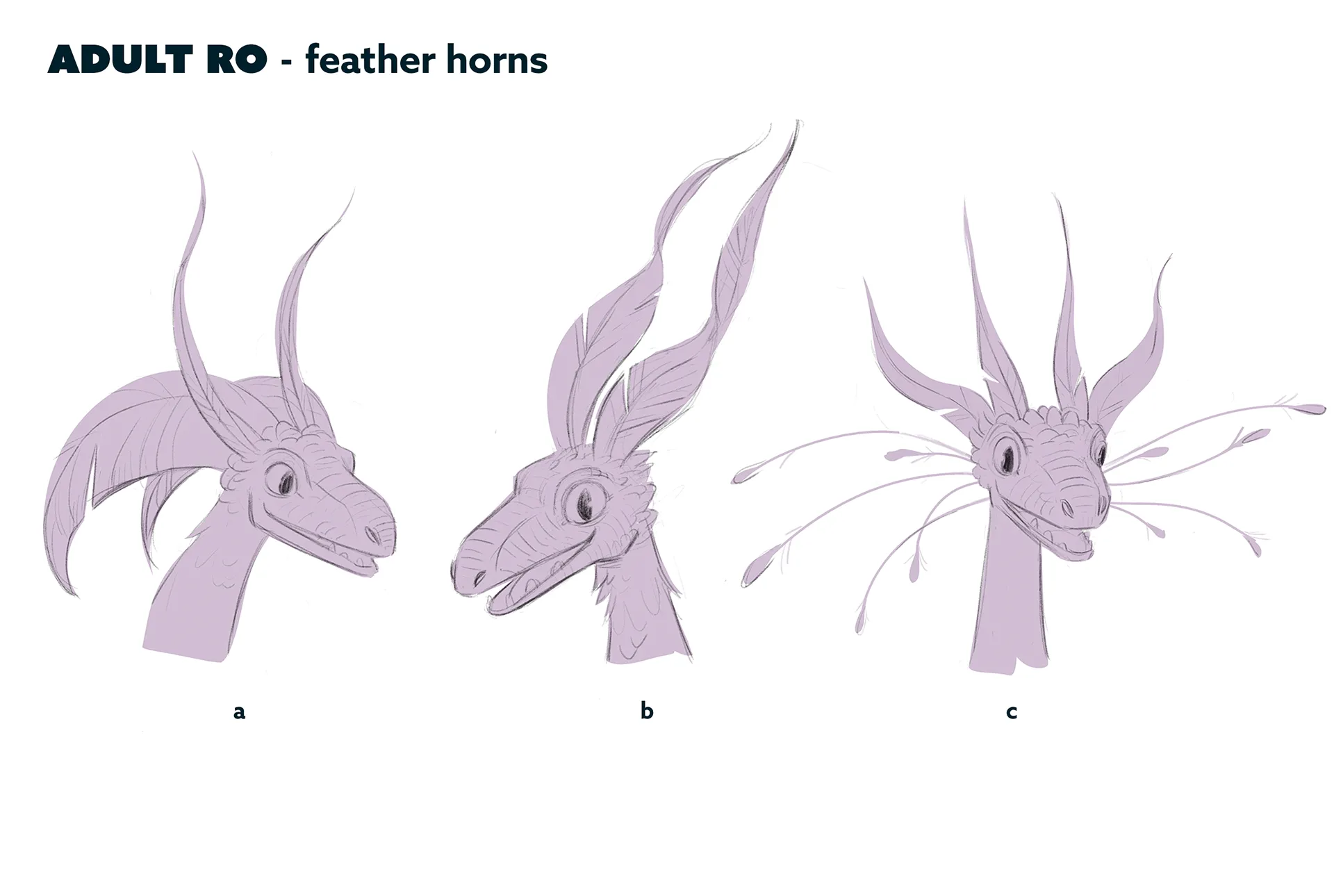 Character design material for the animated feature Ro. The case study is about character design for feature animation.