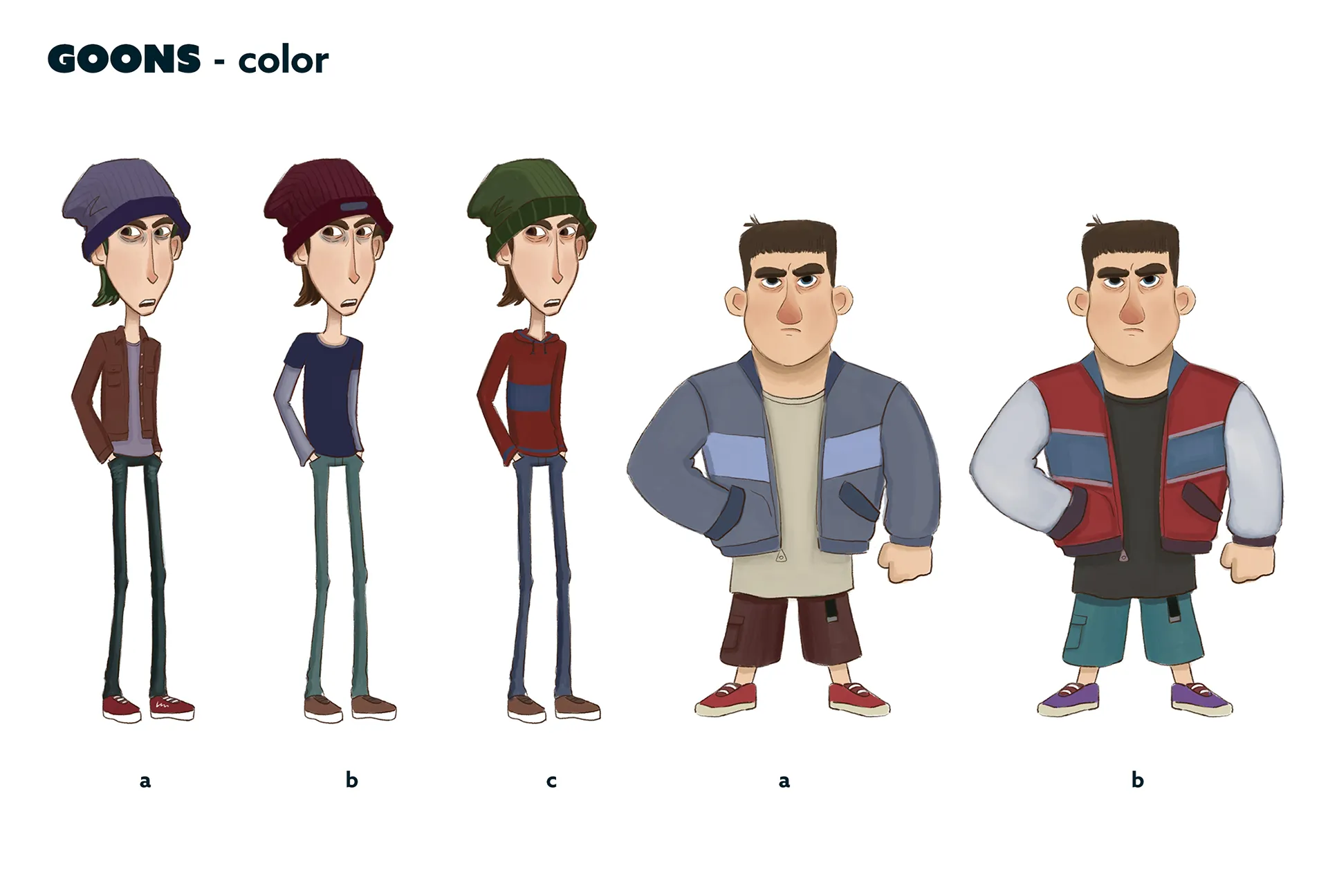 Character design process material for the case study: character design for feature animation - Ro.
