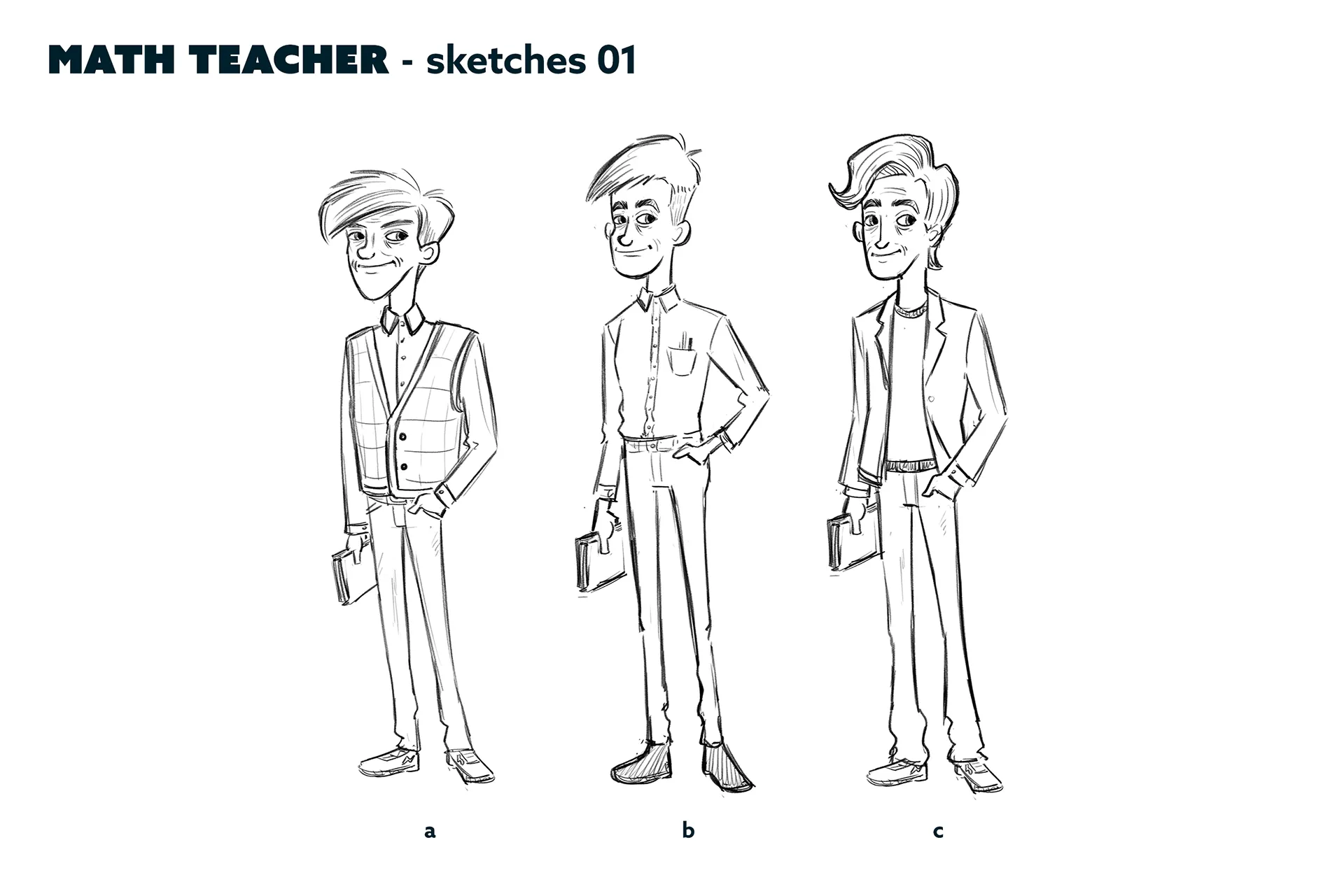 Character design material for the animated feature Ro. The case study is about character design for feature animation.