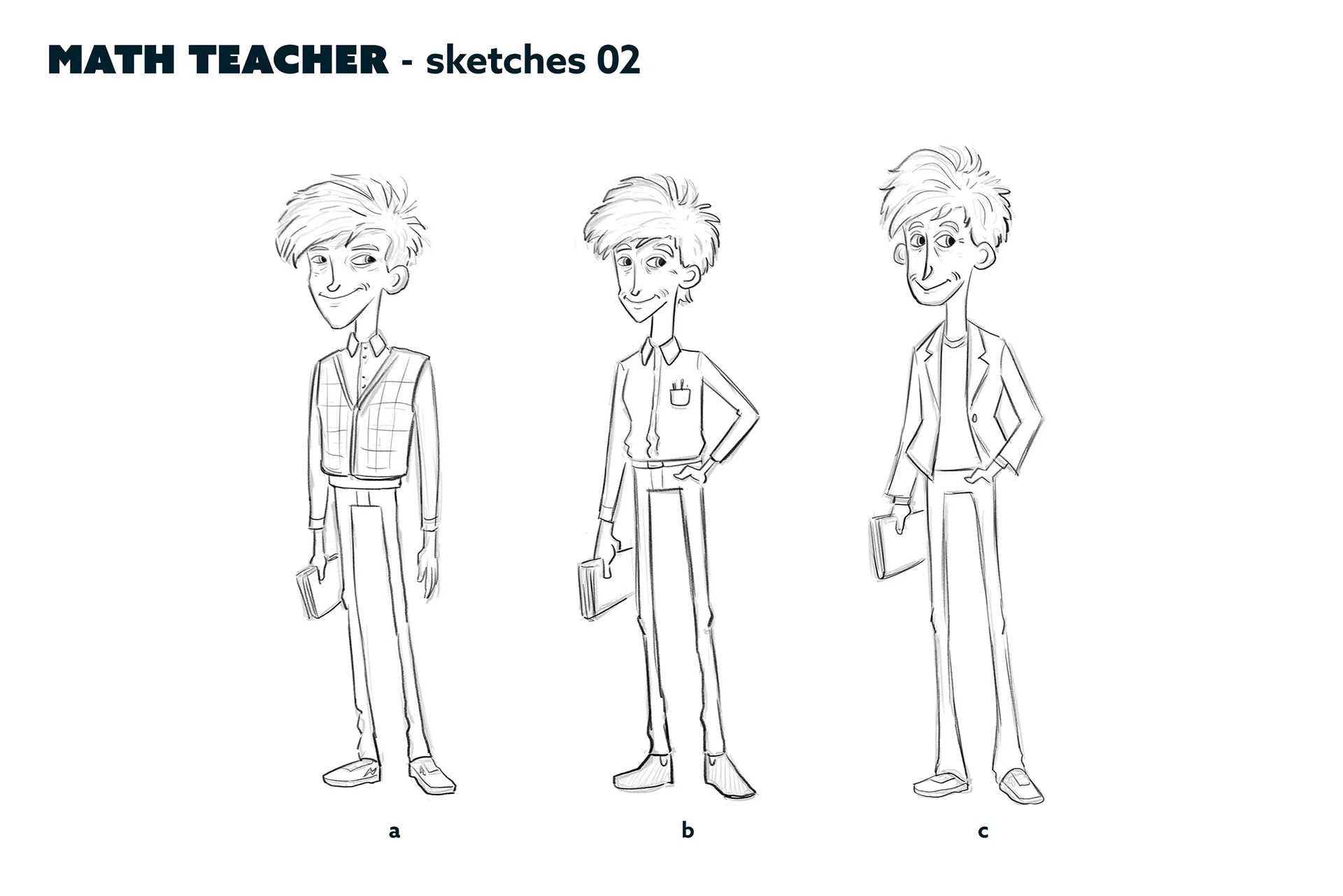 Character design material for the animated feature Ro. The case study is about character design for feature animation.