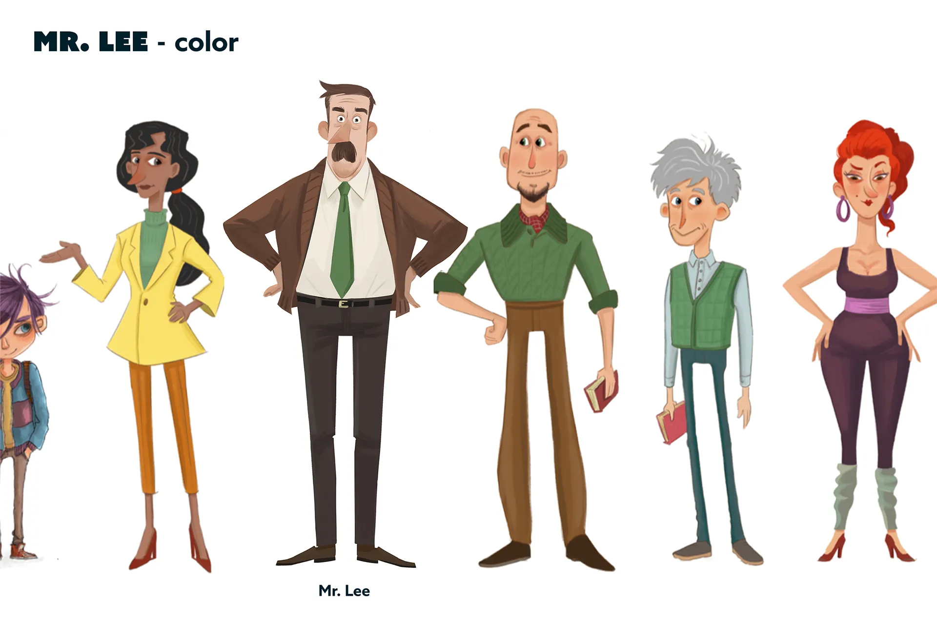 Character design material for the animated feature Ro. The case study is about character design for feature animation.