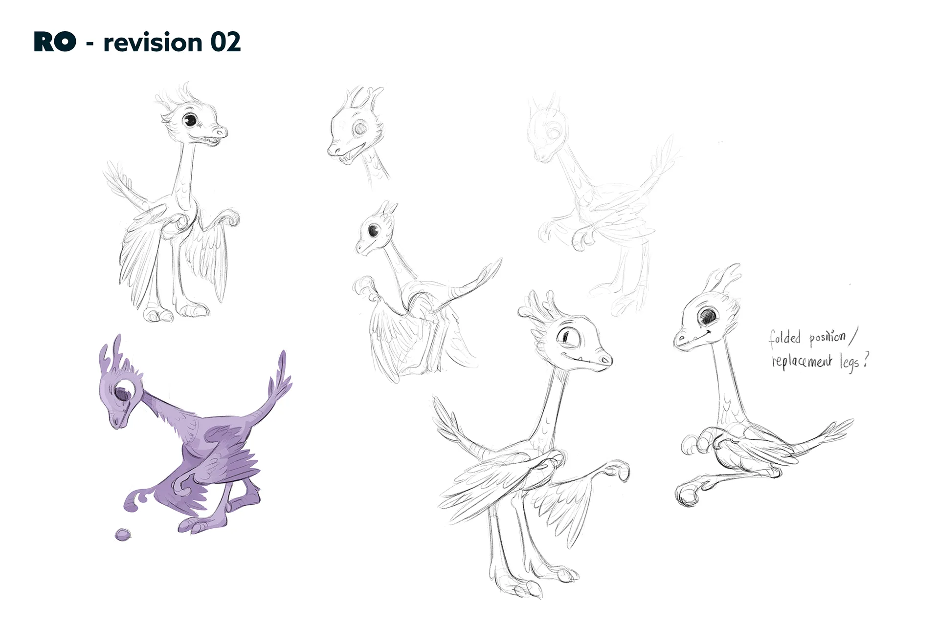 Character design material for the animated feature Ro. The case study is about character design for feature animation.