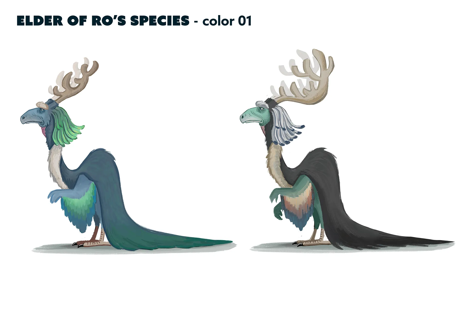 Character design material for the animated feature Ro. The case study is about character design for feature animation.
