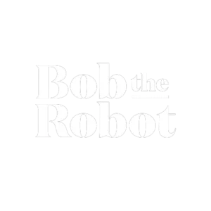 Bob the Robot logo white