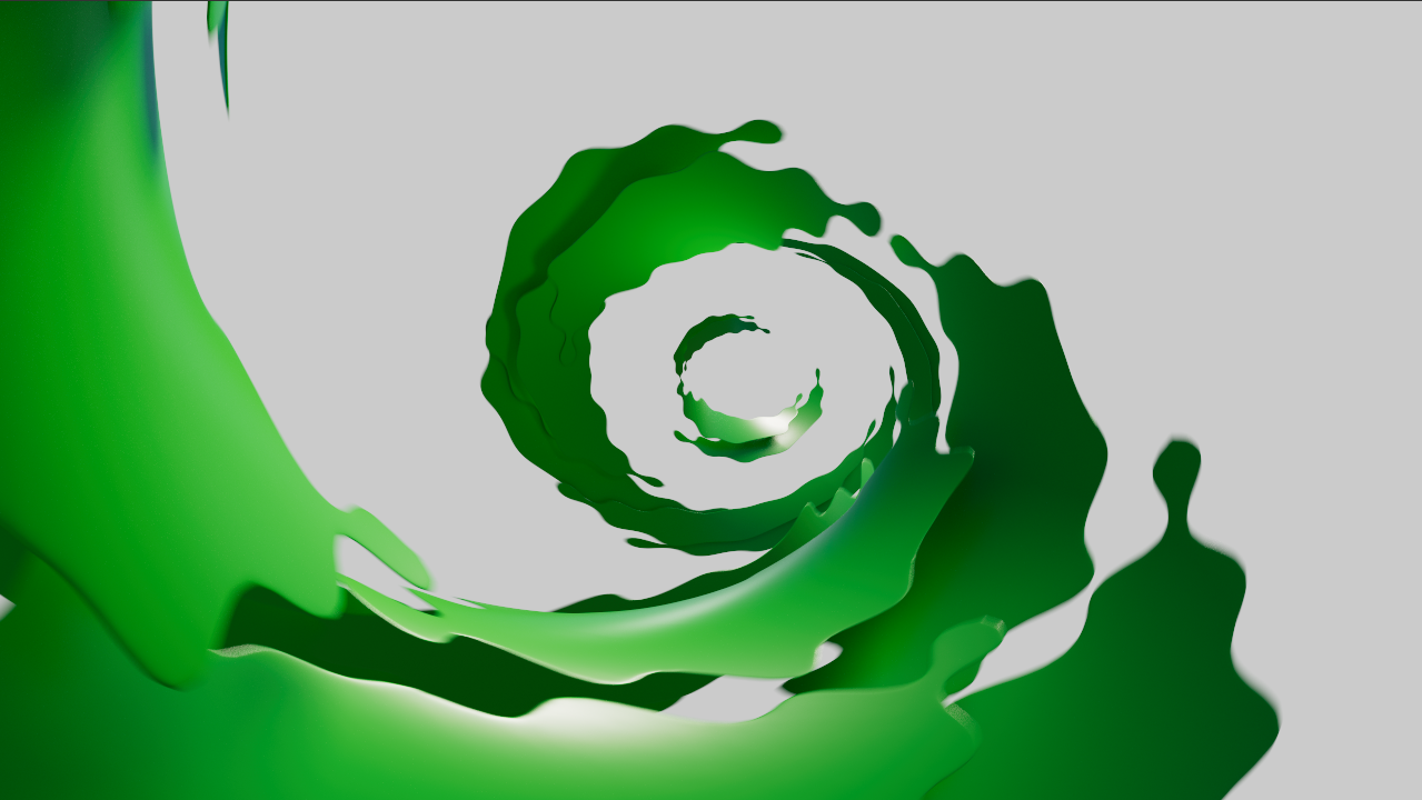 Serla Brand Animations still image from the look development stage of creating a photorealistic animated squirrel. This is an image of environment look development.