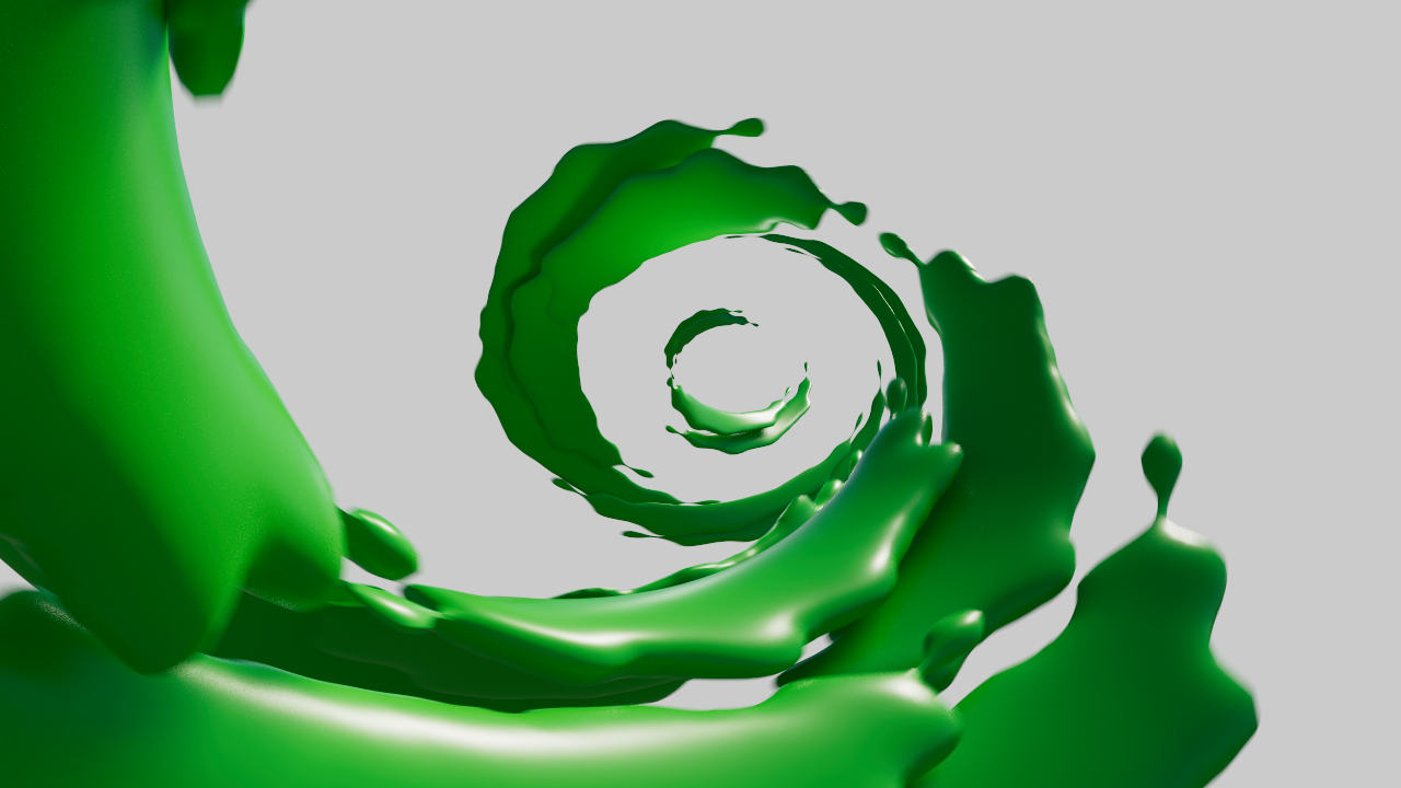 Serla Brand Animations still image from the look development stage of creating a photorealistic animated squirrel. This is an image of environment look development.