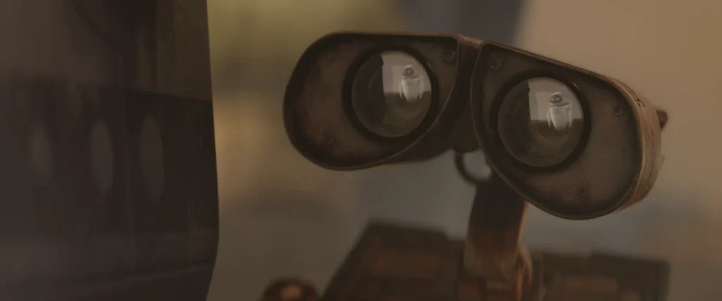 A still image from the Disney Pixar feature animation WALL-E.
