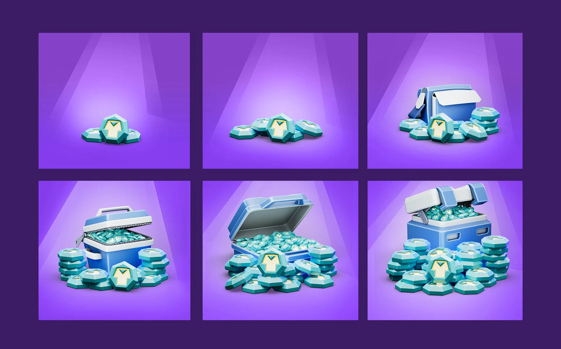 A look development image from the Brink Helsinki case study for Supercell's mo.co game.