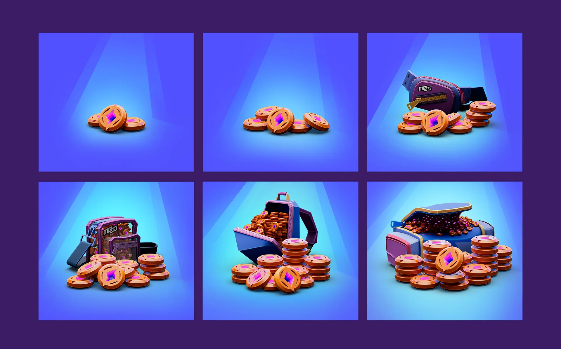 A look development image from the Brink Helsinki case study for Supercell's mo.co game.