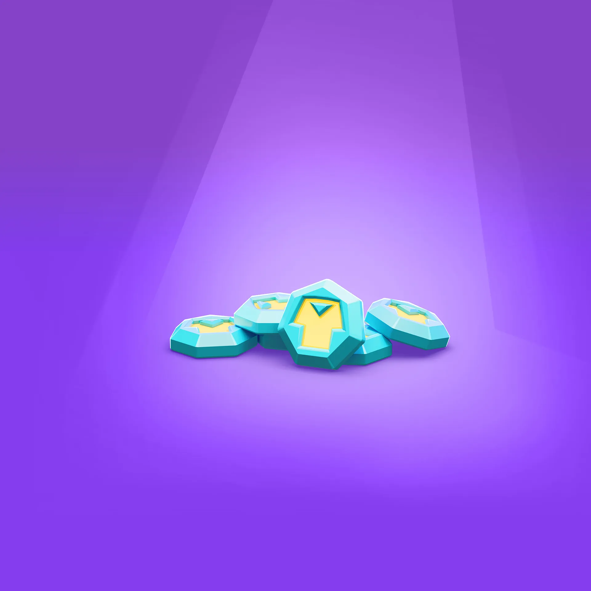 Image of a final, retouched image of a 3D game asset image. The image is from the Brink Helsinki case study for Supercell's mo.co game image asset production.