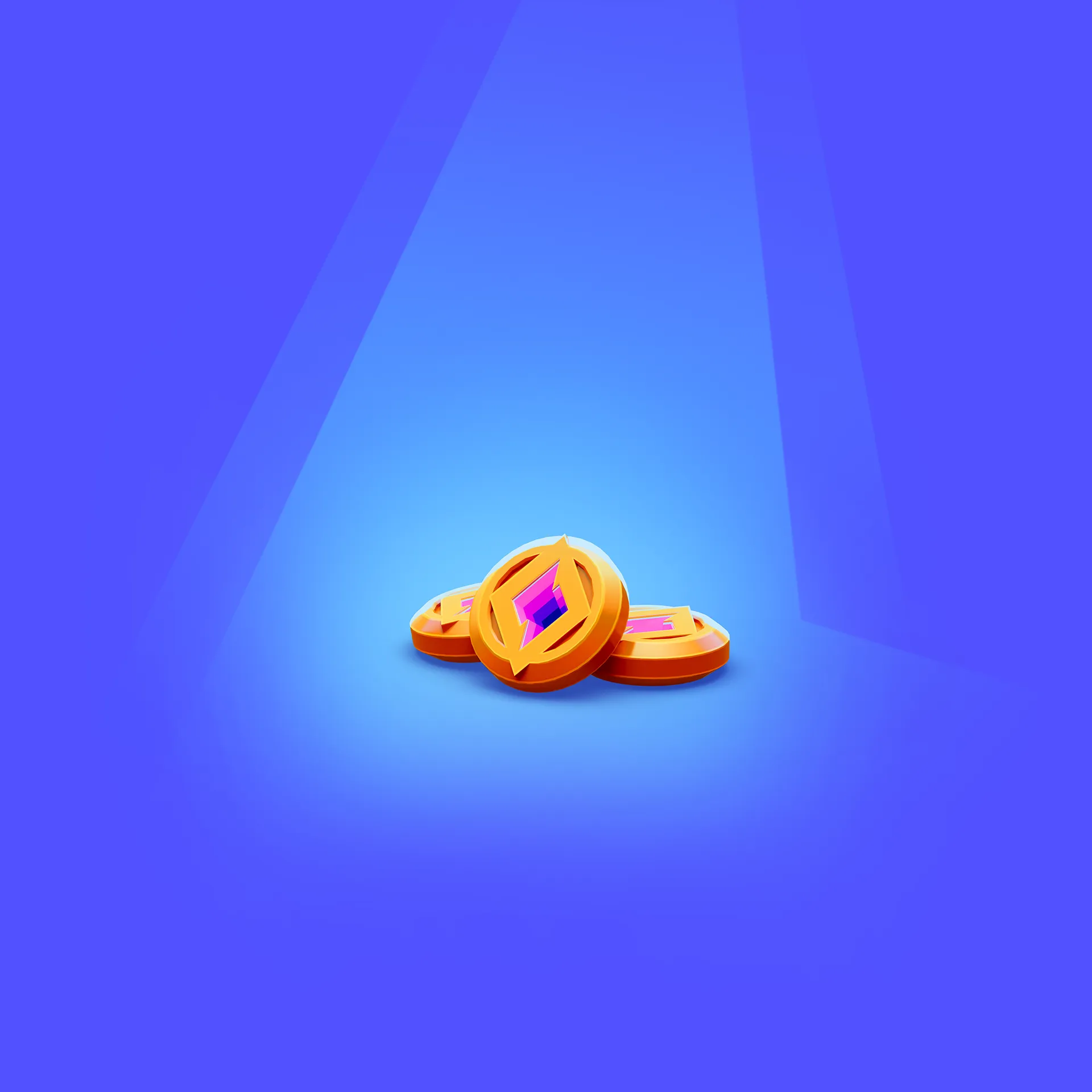 Image of a final, retouched image of a 3D game asset image. The image is from the Brink Helsinki case study for Supercell's mo.co game image asset production.