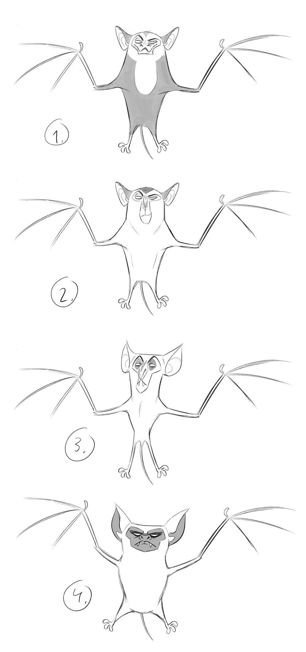 Character design image from the Brink Helsinki case study: Veikkaus Yökyöpelit, featuring frame-by-frame animation magic.