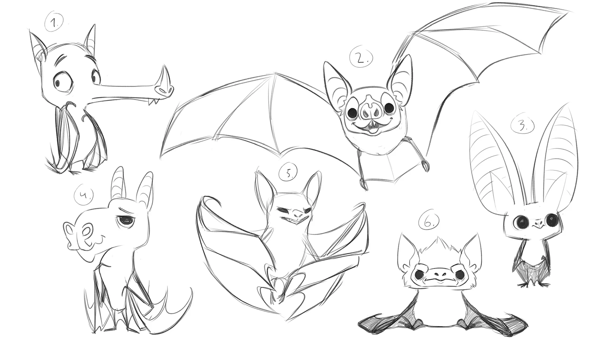 Character design image from the Brink Helsinki case study: Veikkaus Yökyöpelit, featuring frame-by-frame animation magic.