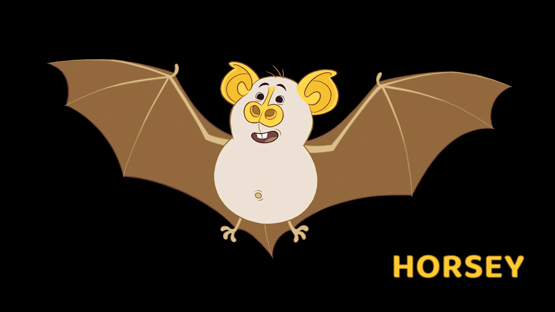 Character design color images from the Brink Helsinki case study: Veikkaus Yökyöpelit. The project showcases a frame-by-frame animation production process.