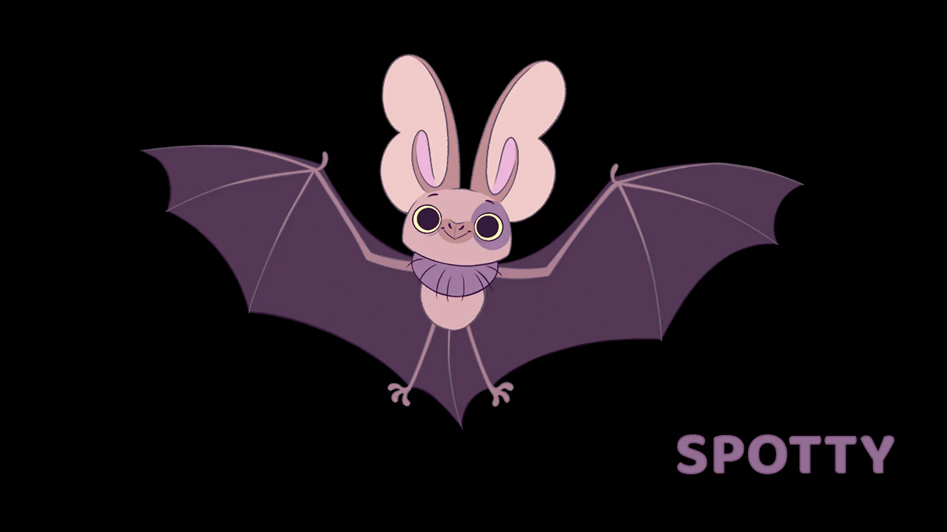 Character design color images from the Brink Helsinki case study: Veikkaus Yökyöpelit. The project showcases a frame-by-frame animation production process.