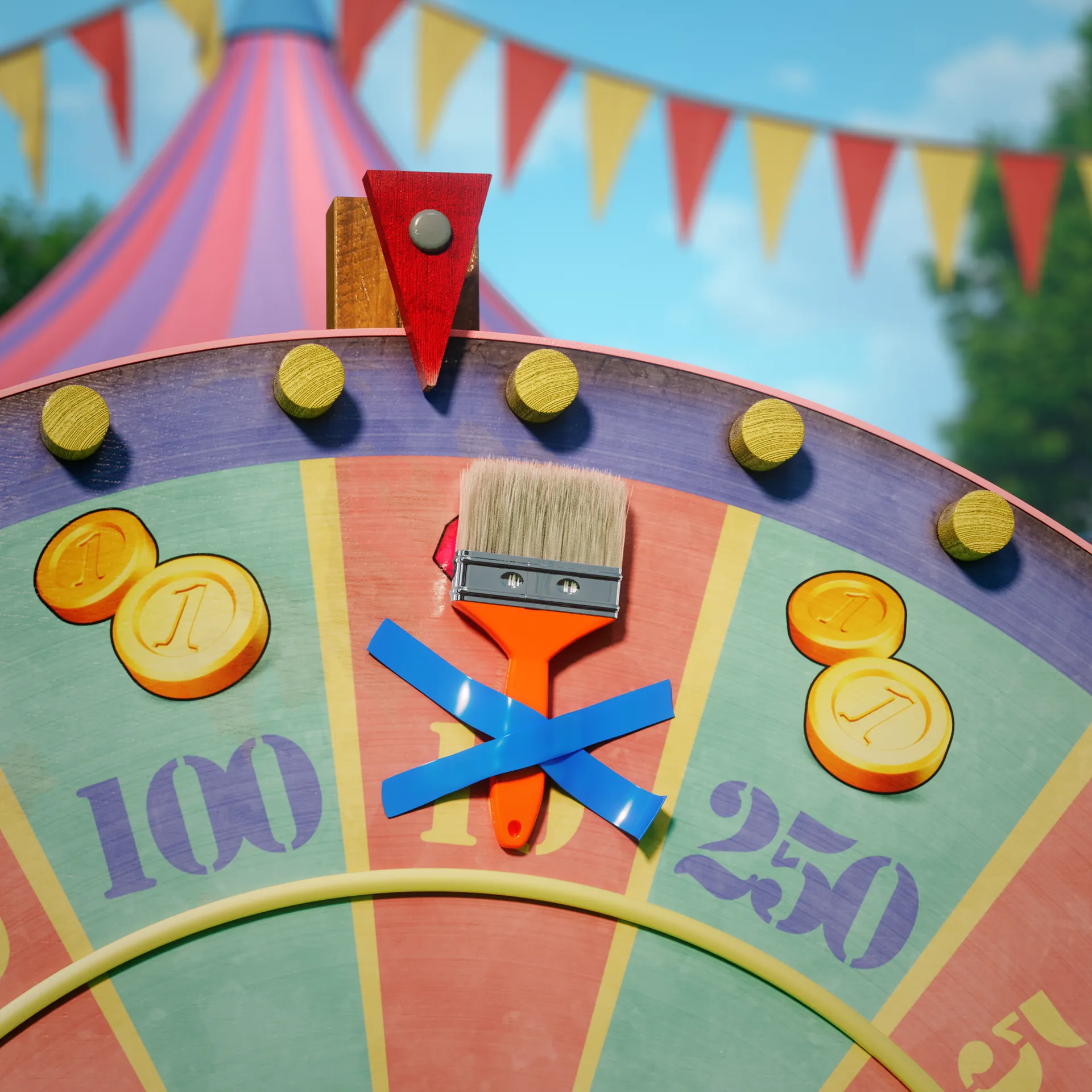 Screengrab from the final animation for Metacore's Merge Mansion Raccoon Riddle animation.