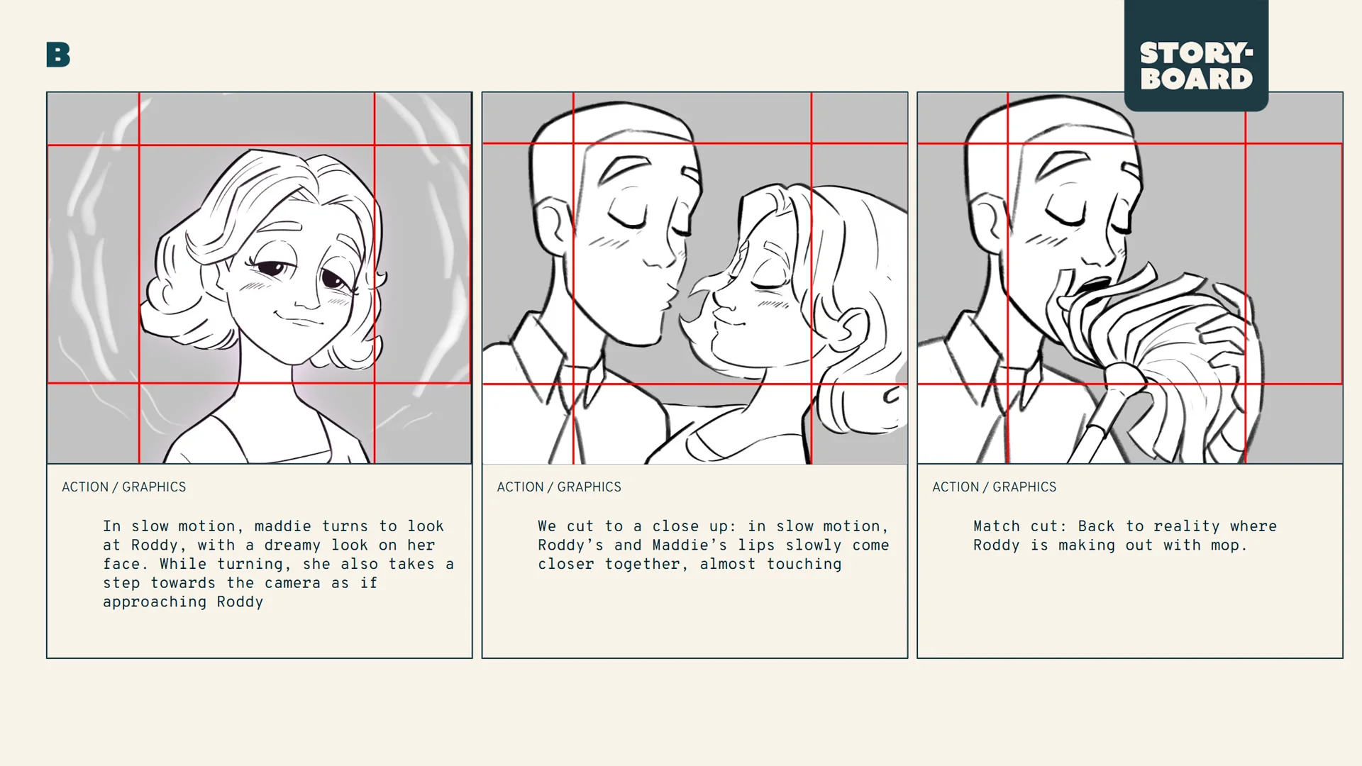 Storyboard image for Metacore's Merge Mansion: Hopeberry Juice Spike user acquisition animation.