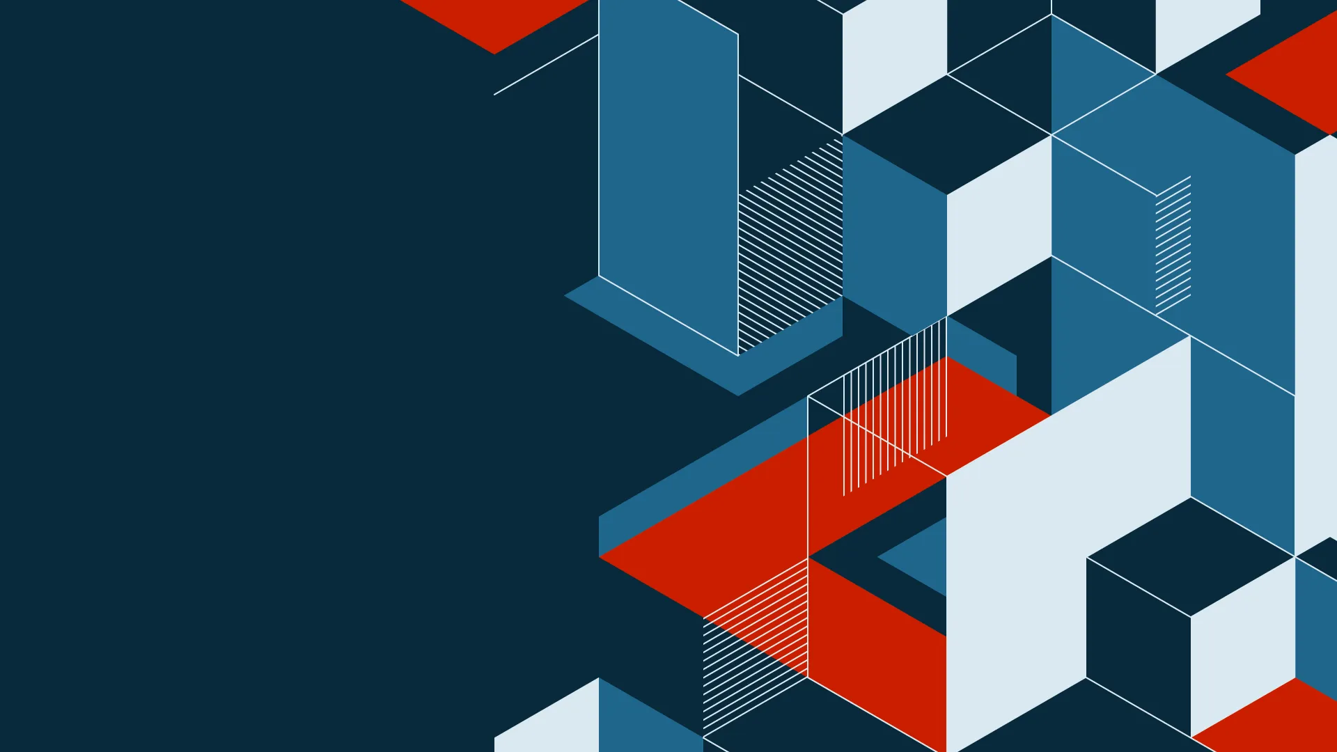 An image of a geometric illustration from the Brink Helsinki case study for Tuxera.