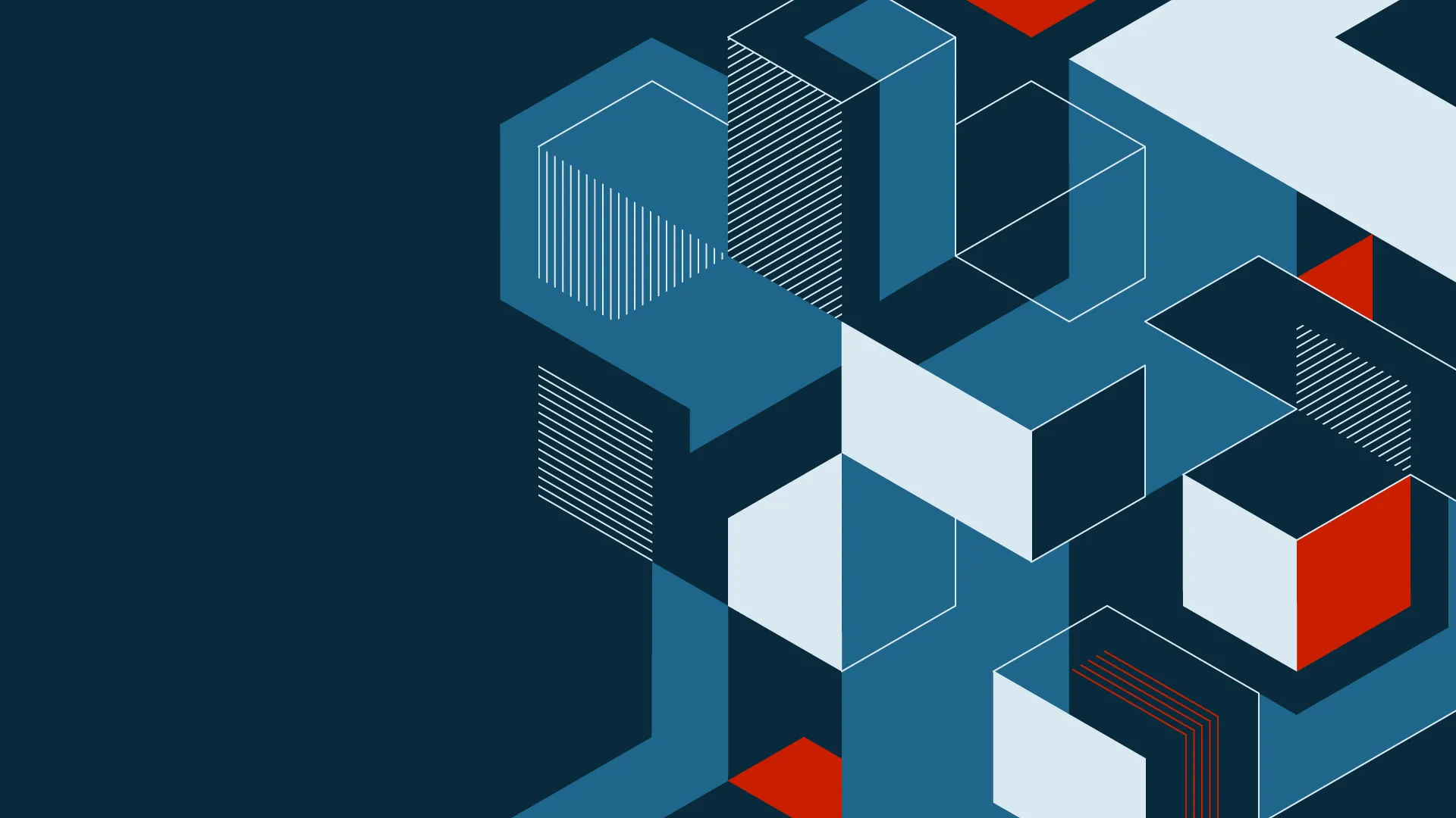 An image of a geometric illustration from the Brink Helsinki case study for Tuxera.