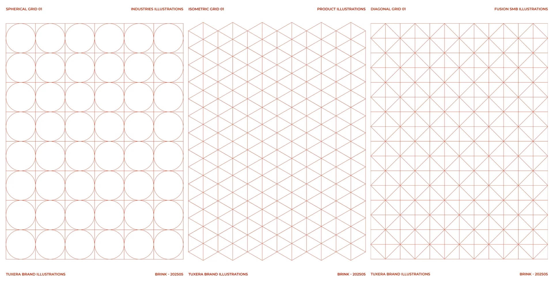 Design geometry example image from the Tuxera Brand Asset Graphics case study.