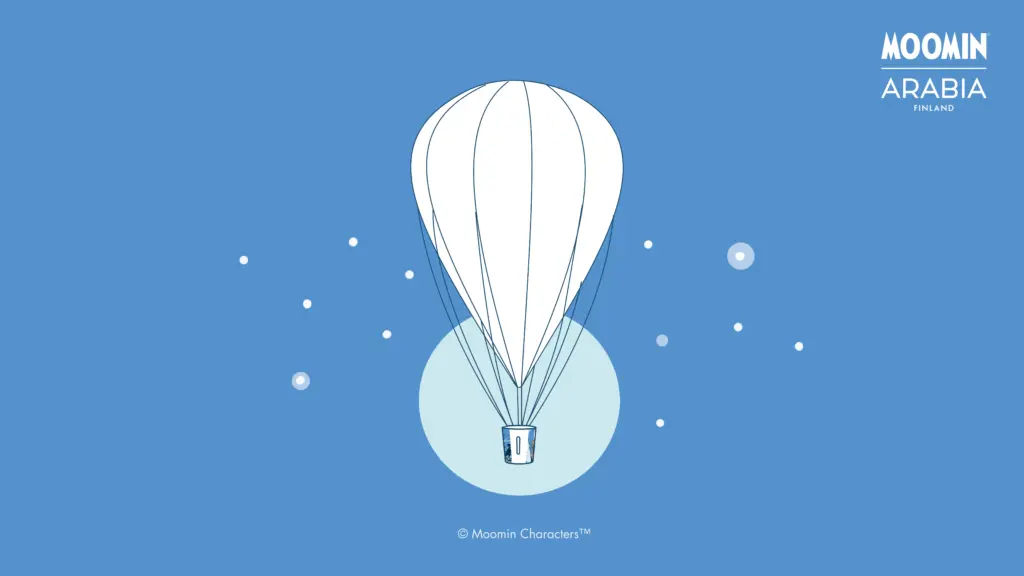 A styleframe from the case study Brink x Moomin Arabia, showcasing a styleframe as a part of a production process when creating consumer product marketing animations.