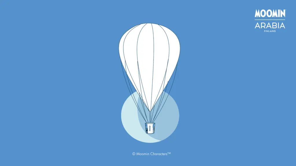 A styleframe from the case study Brink x Moomin Arabia, showcasing a styleframe as a part of a production process when creating consumer product marketing animations.