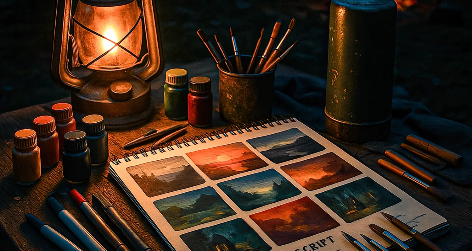 A featured image from the Brink Helsinki blog post Color Script in Animation.